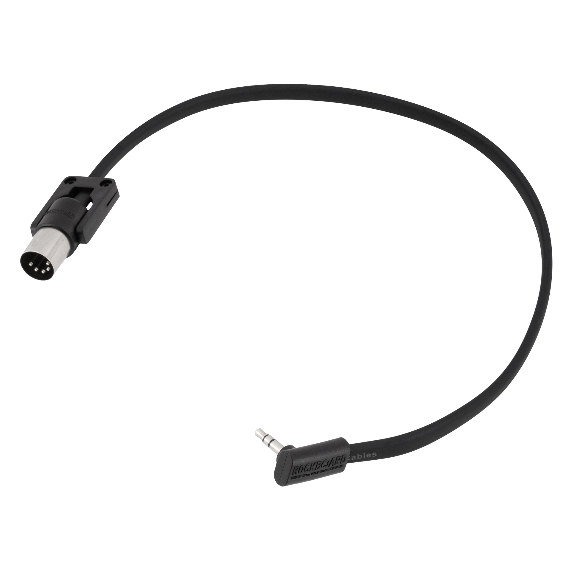 Flat Mini-TRS to FlaX Midi Type A 30 cm / 11 13/16", Black 